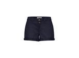 Chinoshorts OXMO "Chinoshorts OXPiera", Damen, Gr. 44, N-Gr, blau (marineblaus), Obermaterial: 98% Baumwolle CO. 2% Elasthan EL., Hosen Chinoshorts