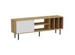 Livetastic , Eichefarben , Holzwerkstoff , 160x57x35 cm , Wohnzimmer, TV-Möbel, TV- & Lowboards