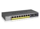 NETGEAR Netzwerk-Switch "GS110TP", schwarz, B:16,8cm H:8,8cm T:27,2cm, Netzwerk-Switches