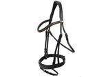 Hans Melzer Horse Equipment Hans Melzer Trense Hannover schwarz/messing Pony