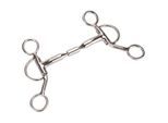 Equinate Westerngebiss Billy Allen Bit mit Shanks Edelstahl 14,5 cm