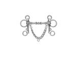 Waldhausen GmbH Waldhausen Pelham doppelt gebrochen. massiv 12,5 cm