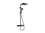 hansgrohe Activera Q Brausesystem 28649670 290x180 mm Brausekopf, 1jet, matt schwarz