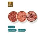 haustierkost.de Geflügel Paket Hund Frostfutter 15 kg