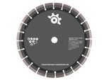 BAMATO Diamant-Trennscheibe 300 x 25,4 mm Diamanttrennscheibe für Beton, Stein, Granit, uvm. 10 mm Segmente