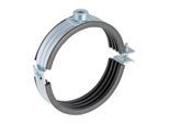 Geberit Silent db20 Rohrschelle 307812261 DN 70, gedämmt, mit Gewindemuffe M10/G 1/2, Stahl