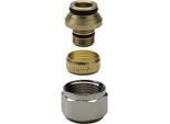 Viega Raxofix Verschraubung 647902 16xG 3/4, Messing vernickelt