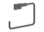 hansgrohe AddStoris S Handtuchring 41784340 Wandmontage, brushed black chrome