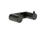 hansgrohe AddStoris S Handtuchhaken 41785340 Wandmontage, 2 Haken, brushed black chrome