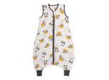 Babyschlafsack SCHLUMMERSACK "Schlafsack mit Füßen 0.5 Tog" Gr. 90, gelb (panda), Schlafsäcke, Baby, L: 90cm, Obermaterial: 50% Baumwolle CO(Bio). 50% Viskose CV., L:90cm