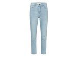 Regular-fit-Jeans KAFFE "Jeans KAwillow", Damen, Gr. 29, N-Gr, blau (light blau washed denim), Obermaterial: 99% Baumwolle CO. 1% Elasthan EL., Jeans