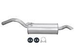 HELLA Endschalldämpfer 8ld366029141 hinten für Fiat LANCIA Peugeot