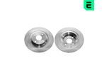 OPTIMAL Bremsscheibe bs8920c Hinterachse voll 276mm 10mm für MAZDA