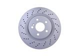 HELLA Bremsscheibe PRO HC 8dd355126401 Gelocht 330mm 26mm für Mercedes