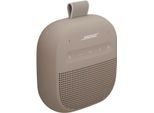 BOSE Portable-Lautsprecher "SoundLink Micro (2. Gen.)", sandstone, B:10,4cm H:10,4cm T:3,91cm, Lautsprecher