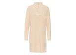 Midikleid KAFFE "Kleid KAlioa", Damen, Gr. XXL, N-Gr, beige (sand dollar), Obermaterial: 50% Baumwolle CO. 50% Polyacryl PAN., Kleider Midikleid