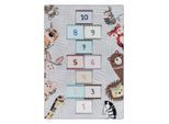 Ayyildiz Spielteppich Play 2903 grau, Grau, Textil, rechteckig, 100x150 cm, Oeko-Tex® Standard 100, für Fußbodenheizung geeignet, schmutzabweisend, Hausstauballergiker lichtunempfindlich, antistatisch, waschbar, pflegeleicht, strapazierfähig, leicht zusammenrollbar, Teppiche & Böden, Teppiche, Teppich Kinderzimmer