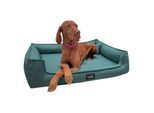 Tierlando ® Orthopädisches Hundebett GUSTAV SCANDI CHIC Große Hunde XL Hundesofa