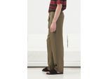 Hoge Taille Plissé Rechte Pantalon