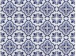 Fliesenaufkleber OTTO HOME "blaue Ornamente", blau (weiß, blau, blau), B:15cm H:15cm, Fliesenaufkleber, Fliesenaufkleber, Stickerfliesen, selbstklebend, Sticker, 12er Set