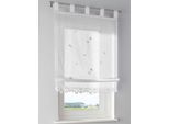 Rollo HEINE HOME Gr. 4, weiß, B:100cm H:130cm, 100% Polyester, Rollos, Rollo
