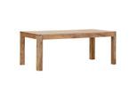 Landscape Esstisch, Natur, Holz, Mangoholz, massiv, rechteckig, eckig, rund, 90x77x180 cm, Esszimmer, Tische, Esstische