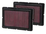K&N FILTERS Luftfilter 332494 Langzeitfilter 33mm
