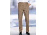 Bequeme Jeans CLASSIC, Herren, Gr. 24, Unterbauchgrößen, beige, 78% Baumwolle, 20% Polyester, 2% Elasthan, unifarben, lang, Jeans