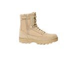 Stiefel BRANDIT "Brandit Tactical Zipper Boots", Damen, Gr. 47, camel, Polyamid, unifarben, Schuhe Stiefel