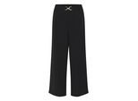 Stoffhose KAFFE "Casual Hose KAillis", Damen, Gr. 34, N-Gr, schwarz (schwarz deep), Obermaterial: 100% Polyester PES., Hosen Stoffhose