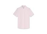 Businesshemd OLYMP "OLYMP Level Five 24/Seven, body fit, Modern Kent", Herren, Gr. 42, Normaler Arm, rosé, 64% Baumwolle, 27% Polyester, 9% Elasthan, Hemden