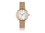 Quarzuhr ISABELLA FORD "FE2-B024R", rosa (rose gold), Armbanduhren, Damen, Quarzuhr