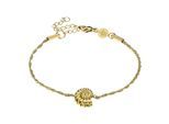 Armband AMELIA PARKER "AB029G", gold, Armbänder, Damen, 20,5cm, Edelstahl, Armband
