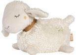 Wärmekissen FEHN "FehnNATUR, Schaf", beige (ecru), Wärmekissen, KinderB:18cm H:5,5cm L:23cm, Plüsch, Velours, B:18cm H:5,5cm L:23cm