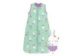 Babyschlafsack SCHLUMMERSACK "Schlafsack ohne Füßen 1.0 Tog" Gr. 90, grün (ballerina), Schlafsäcke, Baby, L: 90cm, Obermaterial: 100% Baumwolle CO., L:90cm