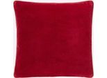 Kissenhülle HEINE HOME Gr. 3, rot, B:50cm L:50cm, Baumwolle, 100% Baumwolle, Kissenbezüge, Kissenhülle