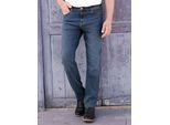 Bequeme Jeans MARCO DONATI, Herren, Gr. 24, Unterbauchgrößen, blau, stone, washed, 99% Baumwolle, 1% Elasthan, unifarben, lang, Jeans
