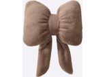 Kopfkissen, braun, B:40cm L:32cm, 100% Polyester, Kopfkissen