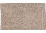 Badematte HEINE HOME Gr. 3, taupe, rechteckig (60cm x 100cm ), 1 Stk., Badematten, Badematte