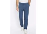 Chinohose MARCO DONATI, Herren, Gr. 24, Unterbauchgrößen, blau (jeansblau), 98% Baumwolle, 2% Elasthan, unifarben, Hosen Chinohose