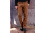 Webhose MARCO DONATI, Herren, Gr. 24, Unterbauchgrößen, braun (cognac), 97% Baumwolle, 3% Elasthan, unifarben, Hosen