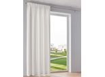 Vorhang HEINE HOME Gr. 4, sanftes weiß, B:140cm H:245cm, Polyester, Gardinen