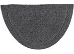 Badematte HEINE HOME Gr. 4, dunkelgrau, rechteckig (70cm x 120cm ), 1 Stk., Badematten, Badematte