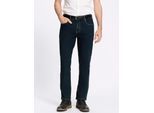 Bequeme Jeans MARCO DONATI, Herren, Gr. 24, Unterbauchgrößen, blau (dunkelblau), 98% Baumwolle, 2% Elasthan, unifarben, lang, Jeans