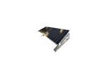 Flachdach-Aufständerung Flat-Flex Set für 2 PV Module nebeneinander