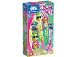 Kreativset CLEMENTONI "Idea, Deine Stift-Kreationen - Tropical", bunt, Kreativsets, Kinder, Kunststoff
