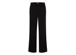 Stoffhose PULZ JEANS "Casual PZBINDY", Damen, Gr. 32, N-Gr, schwarz (schwarz beauty), Obermaterial: 53% Baumwolle CO. 44% Polyester PES. 3% Elasthan EL., Hosen Stoffhose