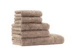 Joop! Frottierset Studio Colours, Sand, Textil, 5-teilig, Uni, Oeko-Tex® Standard 100, Aufhängeschlaufe, strapazierfähig, durchgefärbt, angenehm weich, hochwertige Qualität, schnelltrocknend, Badtextilien, Handtuch-Sets