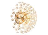 GLOBO LIGHTING Wandleuchte "KATRINA", gold (goldfarben), Ø 40cm, 1 Stk., Leuchten, Wandlampe Wand Wohnzimmer Flur Wandbeleuchtung, Wandleuchte