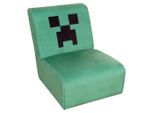 Minecraft , Grün , Textil , Gaming , 69x96x75 cm , Sitzfläche 360° drehbar ,